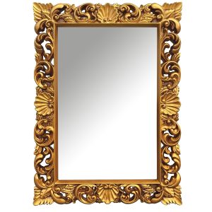 YH8168 Antique Gold Mirror Wall Hanging Mirror Baroque Mirror for Home Hotel Decor
