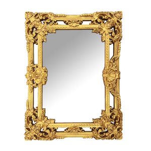 YH8236 Antique Gold Mirror Wall Hanging Mirror Wall Mount Mirror for Home Hotel Decor