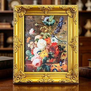 Antique Gold Wood Photo Frame